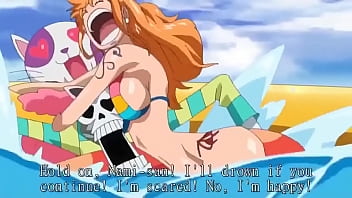 Nami bikini and bath