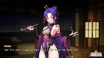 Ep4 fucking manari again to make her stronger half demon shinobi