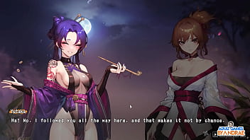 Ep4 fucking manari again to make her stronger half demon shinobi