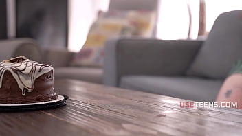 Baking a cake for stepsis while daddy rails me lola mai sgt miles mia kay