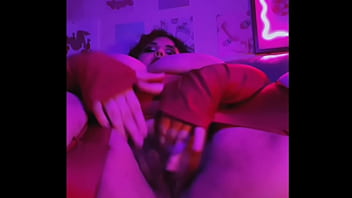 Stroke your cock while i rub my bbw pussy