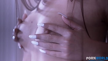 Good vibrations she treats her pussy with a toy