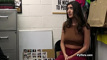 Busty aubry's shy mouth gets filled