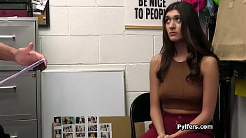 Busty aubry's shy mouth gets filled