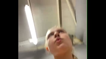 Hard masturbate and cum in public