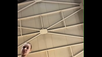 Hard masturbate and cum in public