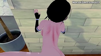 Yor forger’s body bounces with every thrust — spy x family