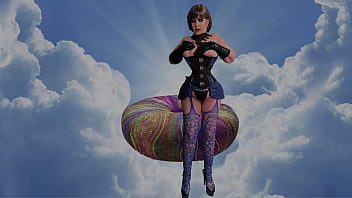 Old slut invites in a prudish stranger and fucks him