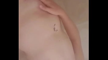 Perky tits in action