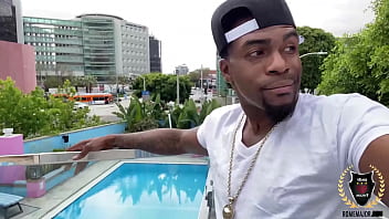 Rome major cums really hard on short haired whore kaden kole's mouth