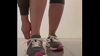 Modeling my dirty sneakers