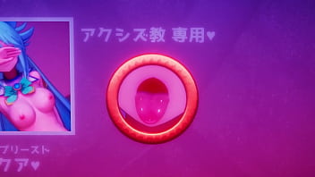 Konosuba aqua's suck and fuck in their glory hole