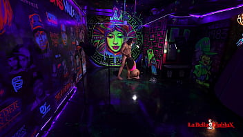 Bts of big booty latina draining fat dick to massive facial