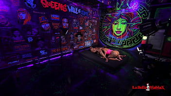 Bts of big booty latina draining fat dick to massive facial