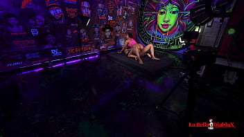 Bts of big booty latina draining fat dick to massive facial