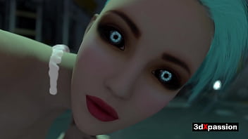 Female sex cyborg blowjob and fucked omg is that your cock inside of me