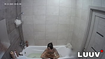 Luuv tattooed emily films her real amateur reality show while on a private video call