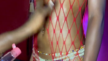 ⭐️ halloween dancing for my big dick fan as he watches me play with my pussy and asshole