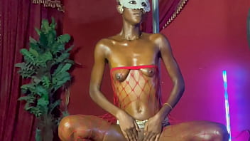 ⭐️ halloween dancing for my big dick fan as he watches me play with my pussy and asshole