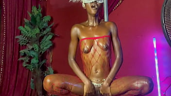 ⭐️ halloween dancing for my big dick fan as he watches me play with my pussy and asshole