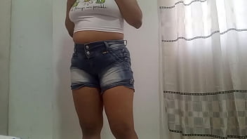 How delicious my step daughter dances sexy getting naked and her pussy looks wet