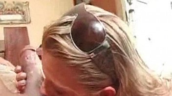 Blue eyes blonde latina isabel deep throats and rides a huge