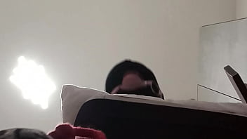 Tied up blindfolded and ballgagged milf gets fucked in her mouth pussy and ass