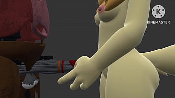 Foxy y la perra de nintendo