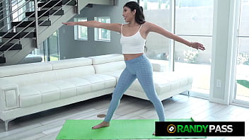 Fit latina teen penelope woods nude yoga and masturbation