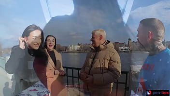 Handcuffed threesome w submissive lady gang & zuzu sweet – porno dan 4k