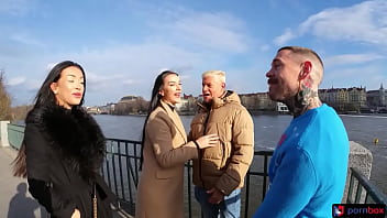 Handcuffed threesome w submissive lady gang & zuzu sweet – porno dan 4k