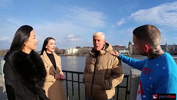 Handcuffed threesome w submissive lady gang & zuzu sweet – porno dan 4k