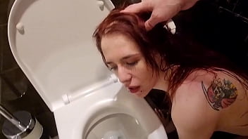 Piss Anal Hiliation Isabella Both Piss In Mouth Ass Rimming Face Slapping Spit On Face Toilet Flush thumbnail