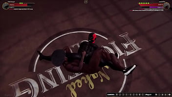 Ellie vs analdriller nf3d sex battle femdom combat subway