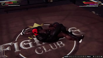 Ellie vs analdriller nf3d sex battle femdom combat subway