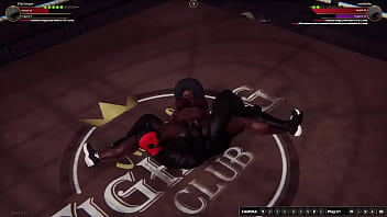 Ellie vs analdriller nf3d sex battle femdom combat subway