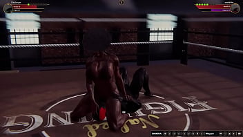 Ellie vs analdriller nf3d sex battle femdom combat subway