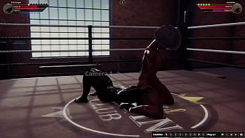 Ellie vs analdriller nf3d sex battle femdom combat subway