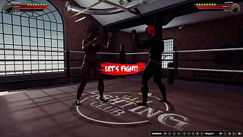 Ellie vs analdriller nf3d sex battle femdom combat subway