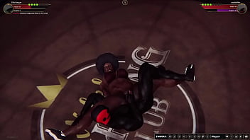 Ellie vs analdriller nf3d sex battle femdom combat subway