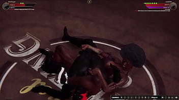 Ellie vs analdriller nf3d sex battle femdom combat subway