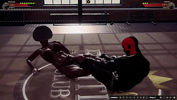 Ellie vs analdriller nf3d sex battle femdom combat subway