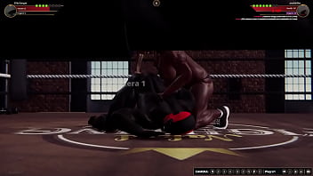 Ellie vs analdriller nf3d sex battle femdom combat subway