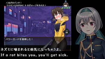 She goes up against the men alone but