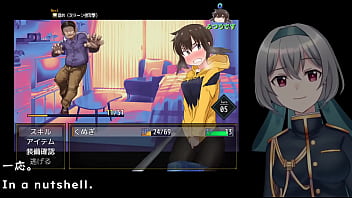 She goes up against the men alone but