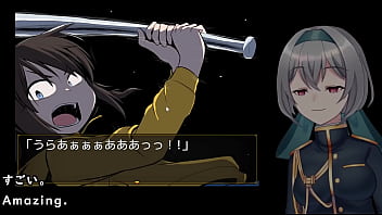 She goes up against the men alone but