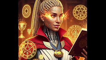 Animated ai android alita