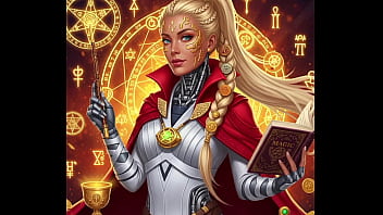 Animated ai android alita