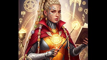 Animated ai android alita