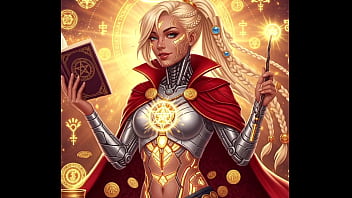 Animated ai android alita